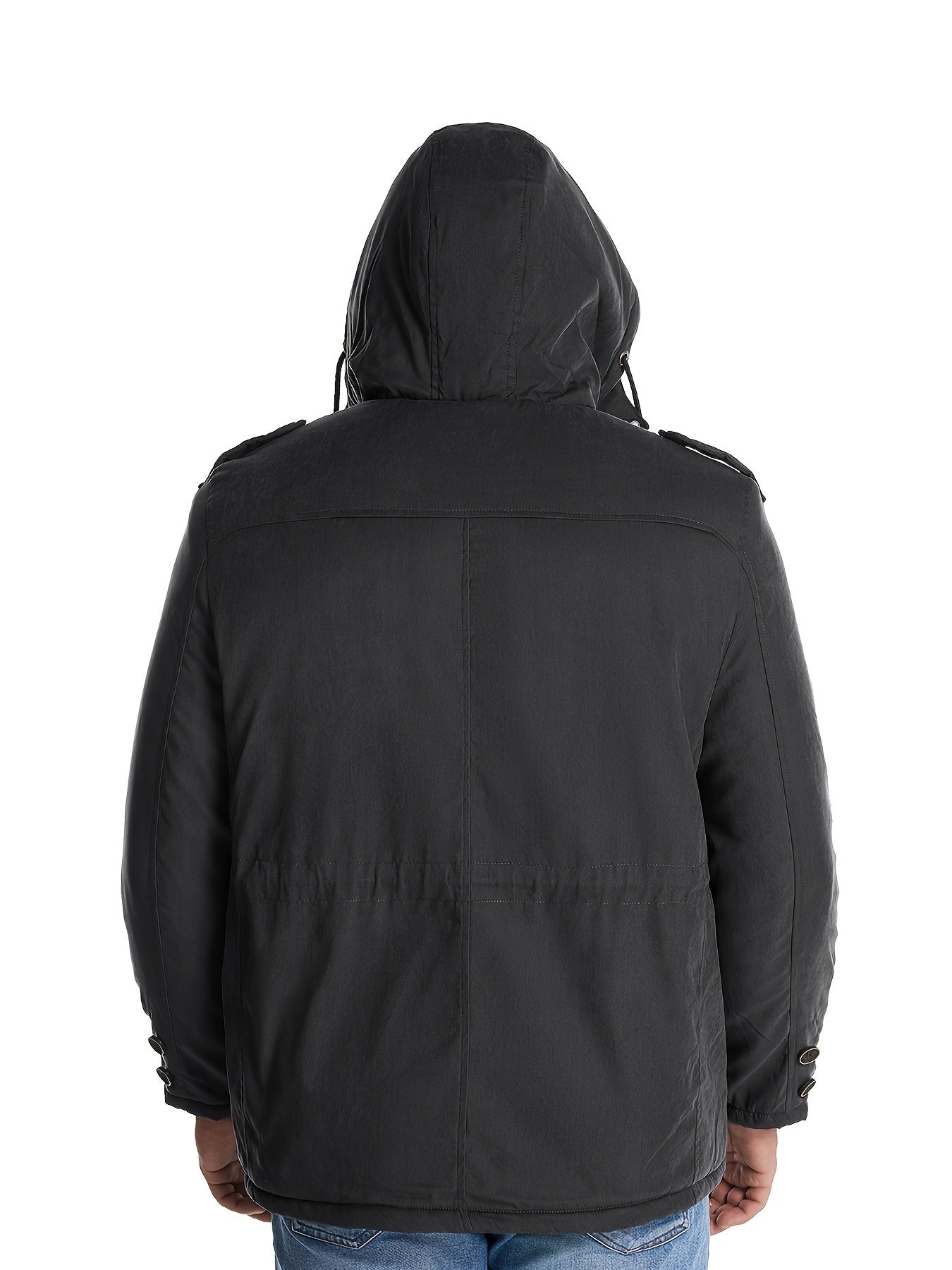 Alexander | Men’s Warm Thick Hooded Utility Jacket