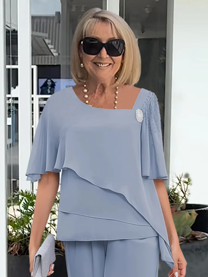 Elegant Feminine Two-Piece Set