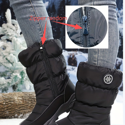 Botas de invierno cálidas e impermeables. 