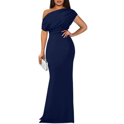 ROSELYN™ – Elegante vestido de noche ajustado con hombros descubiertos