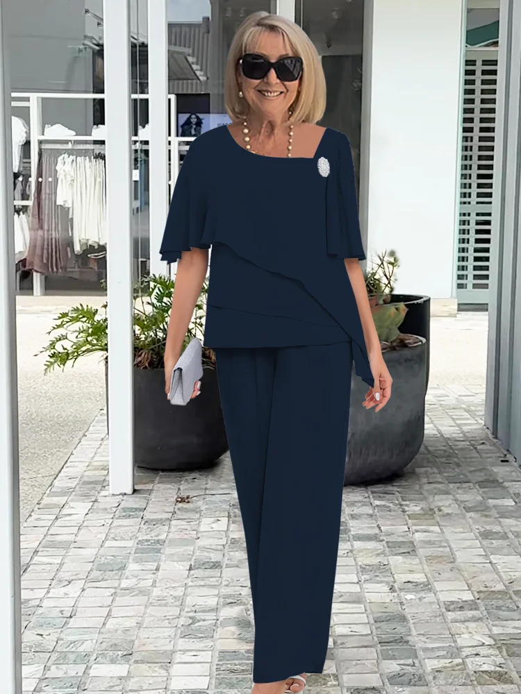 Elegant Feminine Two-Piece Set