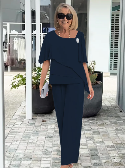 Elegant Feminine Two-Piece Set