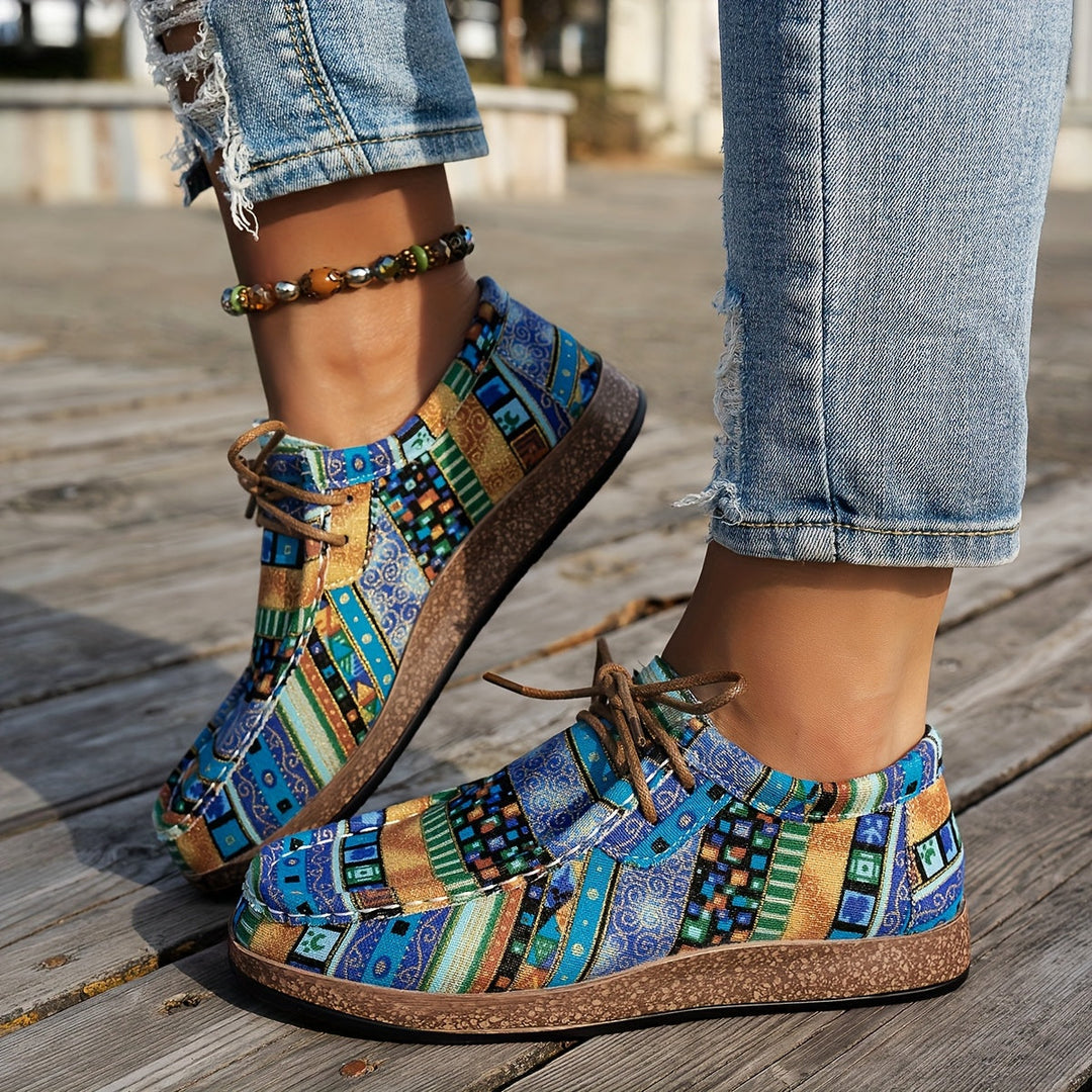 Colorful Retro Shoes for Women