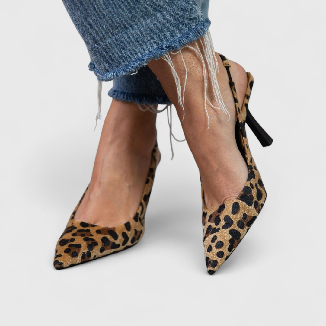 All-Day Comfort Real Leather Heels
