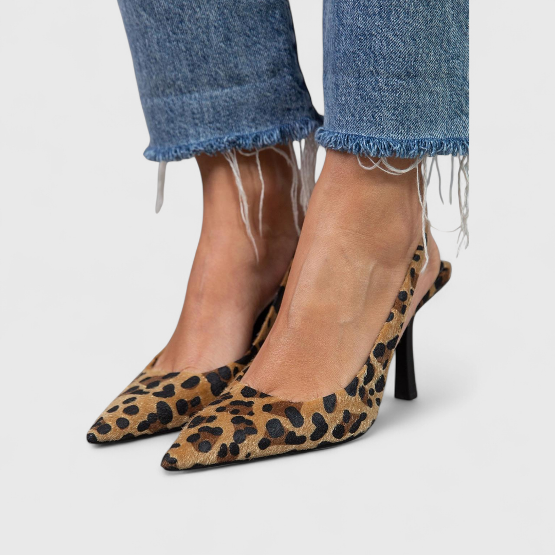 All-Day Comfort Real Leather Heels