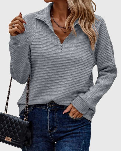 Abigail™ | Elegant Sweater with Zipper