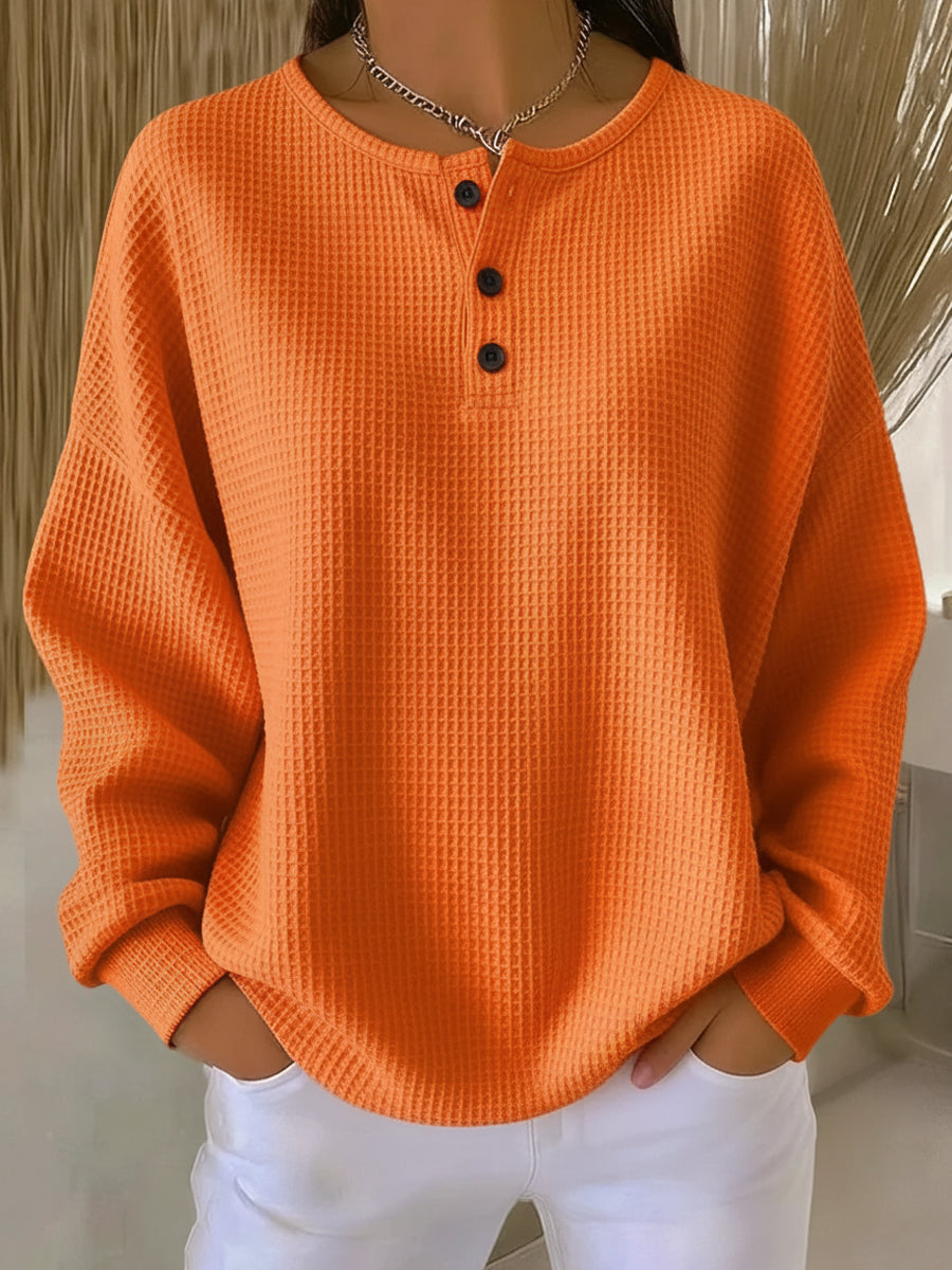 ANNE | Sudadera casual con cuello 