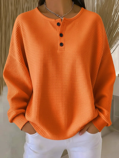 ANNE | Sudadera casual con cuello 