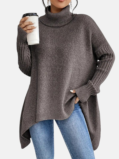LONG TURTLENECK SWEATER
