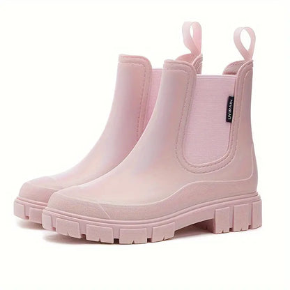 Stella | Botas Chelsea impermeables sin cordones para mujer