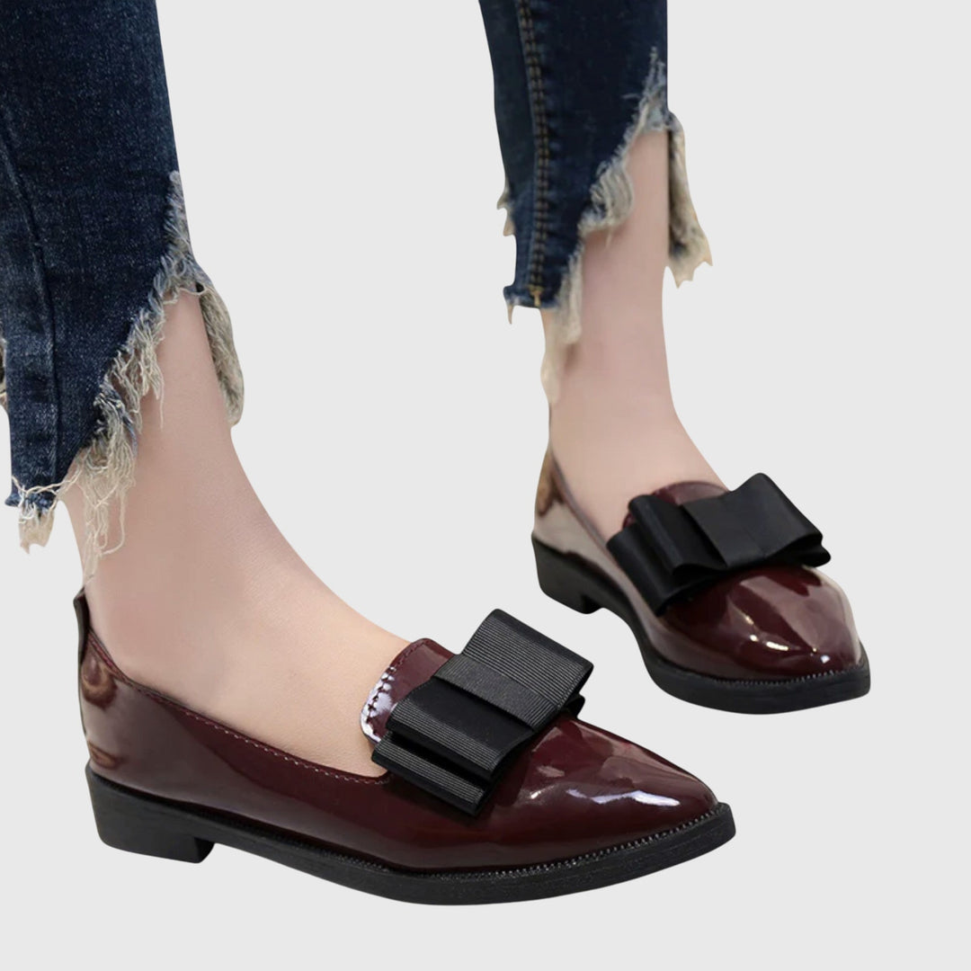 Timeless Rounded Toe Comfort Real Leather Loafers