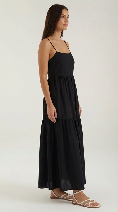 Vestido maxi Victoria sin espalda