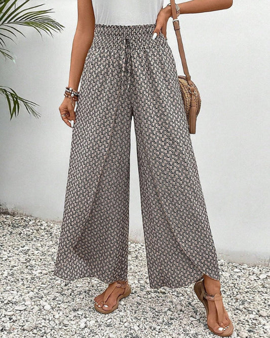 LUNARA™ - PANTALONES DE MUJER DE PERNERA ANCHA