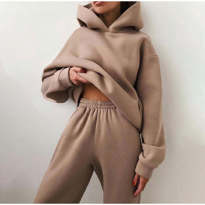 Harper | Conjunto informal holgado de dos piezas para mujer