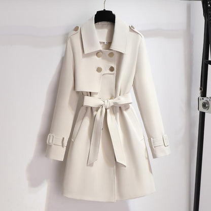 Ariana | Women’s Classic Lapel Belted Trench Coat