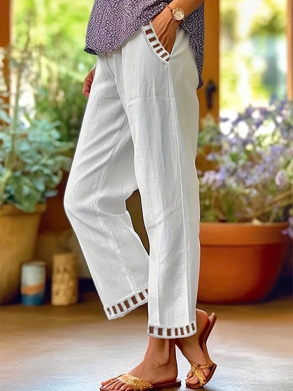 Wren – Pantalones cortos con ribete en contraste y corte relajado