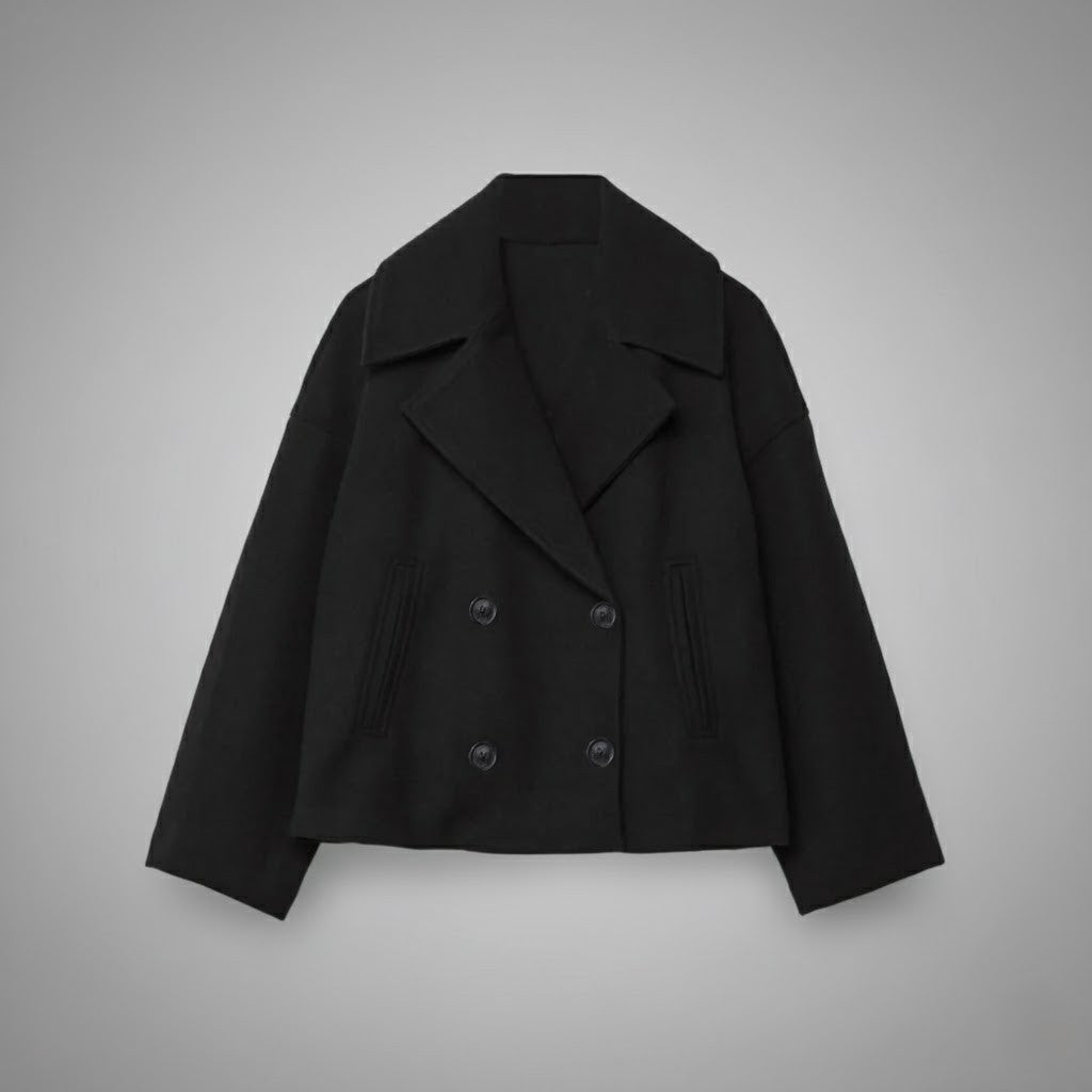 Georgia | Chaqueta corta clásica de doble botón para mujer