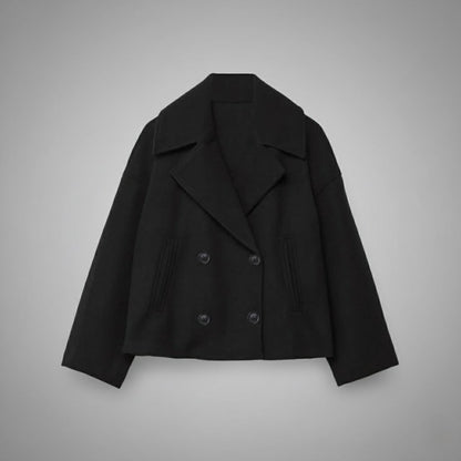 Georgia | Chaqueta corta clásica de doble botón para mujer