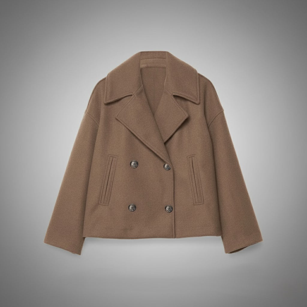 Georgia | Chaqueta corta clásica de doble botón para mujer