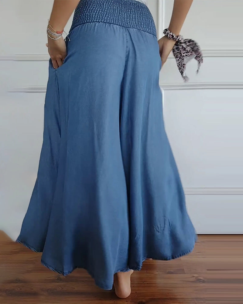 Jasper | Pantalón Smocked de Cintura Fluida
