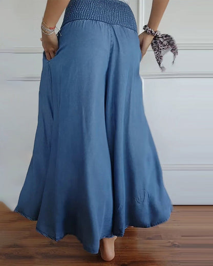 Jasper | Pantalón Smocked de Cintura Fluida