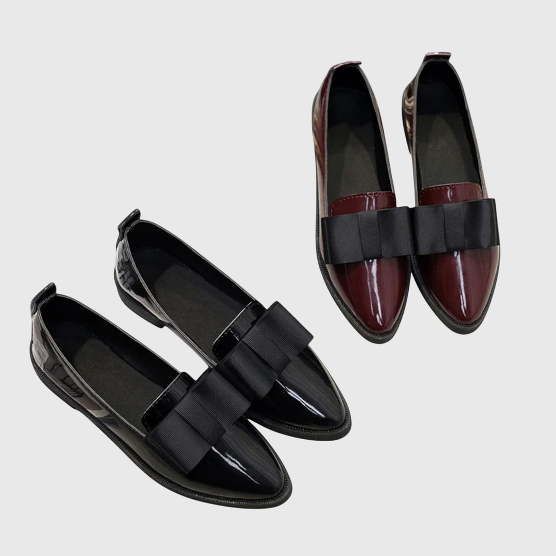 Timeless Rounded Toe Comfort Real Leather Loafers