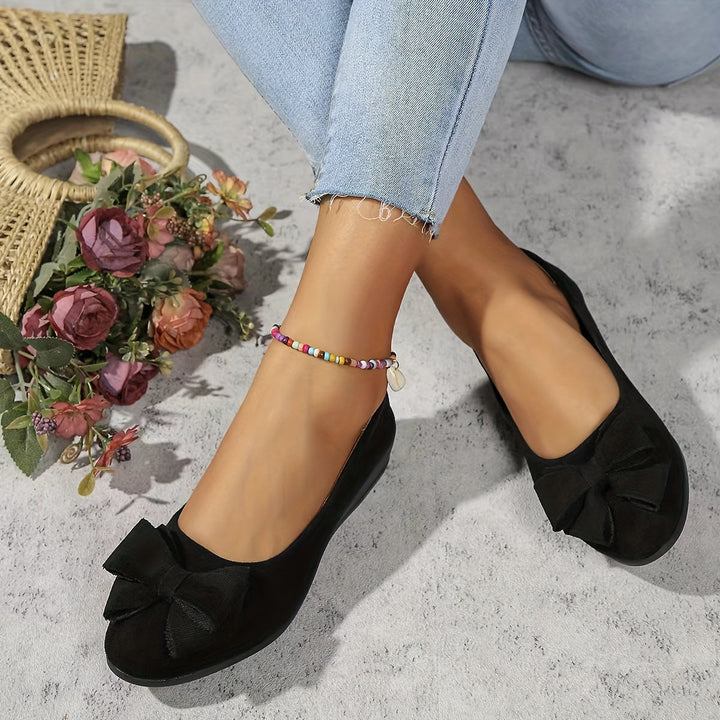 Comfort Ballerinas with Refined Support