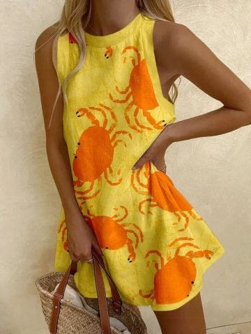 Minivestido de lino Adalee™