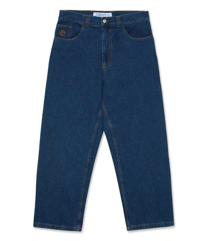 Men’s Spring Relaxed Wide-Leg Denim Pants