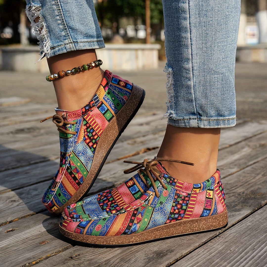 Colorful Retro Shoes for Women