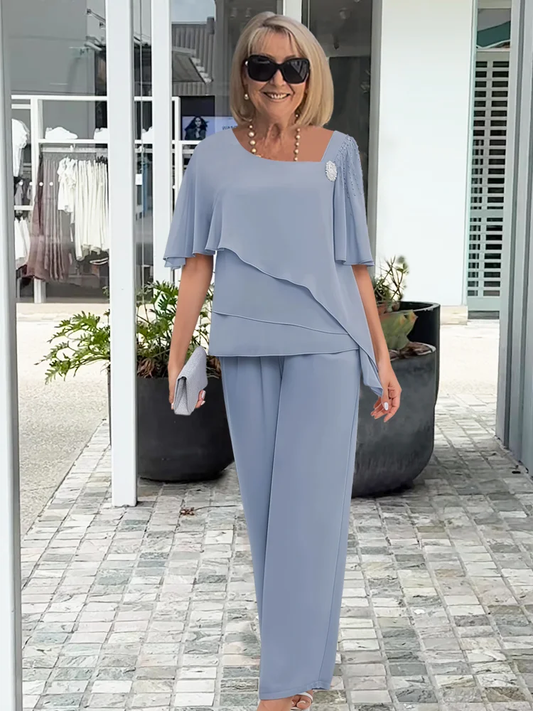 Pazit™ | Conjunto elegante femenino de dos piezas