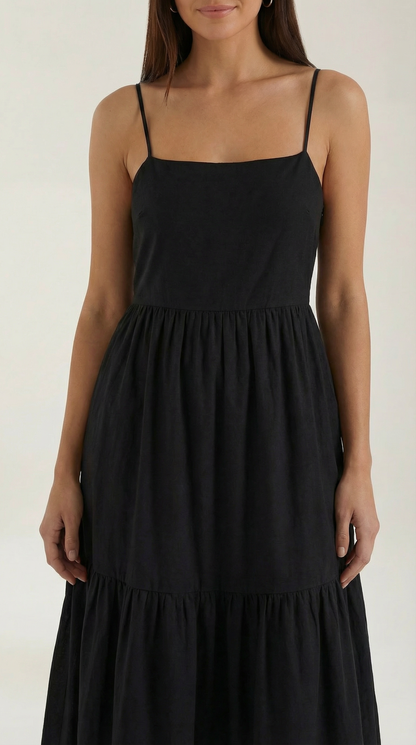 Vestido maxi Victoria sin espalda