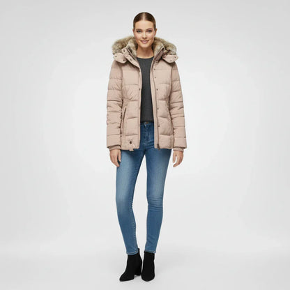 Women's Hooded Quilted Puffer Jacket