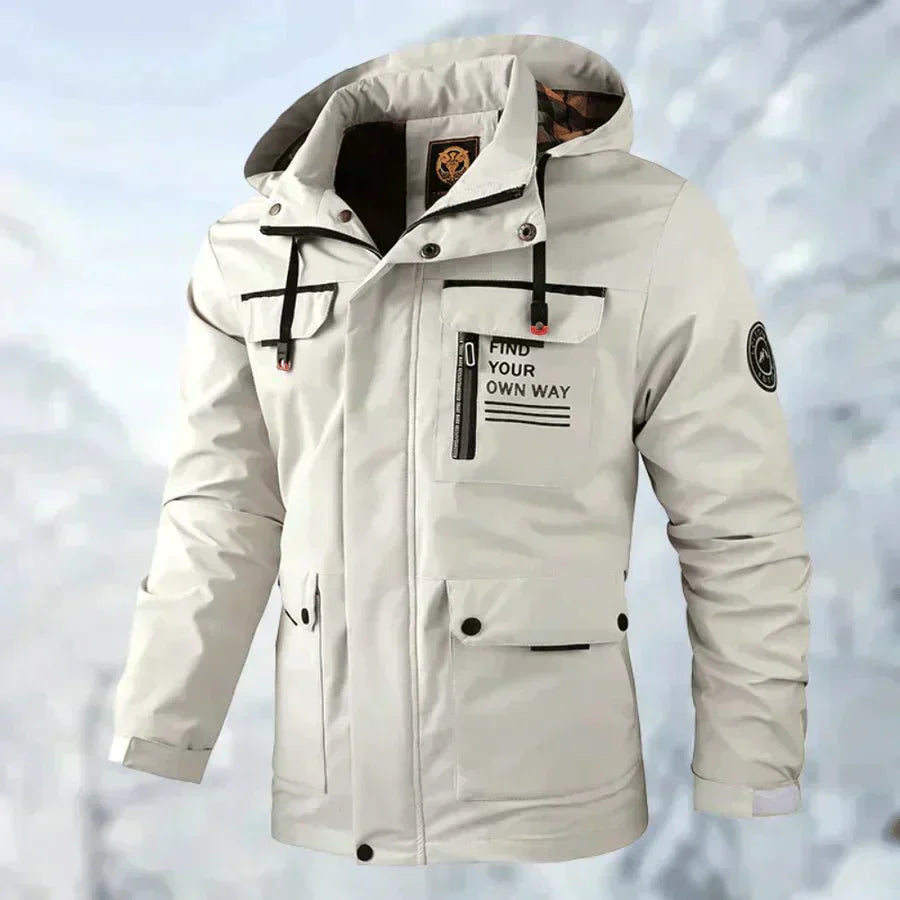 Logan™ - Chaqueta impermeable, resistente al viento y cómoda con múltiples bolsillos