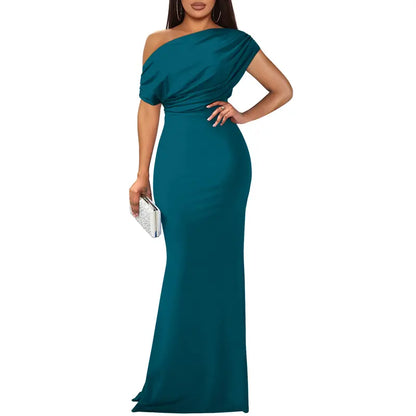 ROSELYN™ – Elegante vestido de noche ajustado con hombros descubiertos