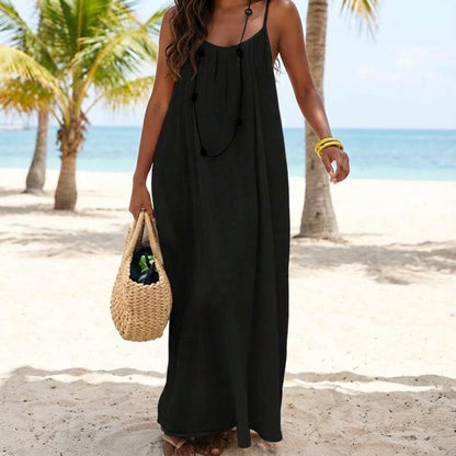 M&D™ - Women's Solid Color Cami Lounge Dress