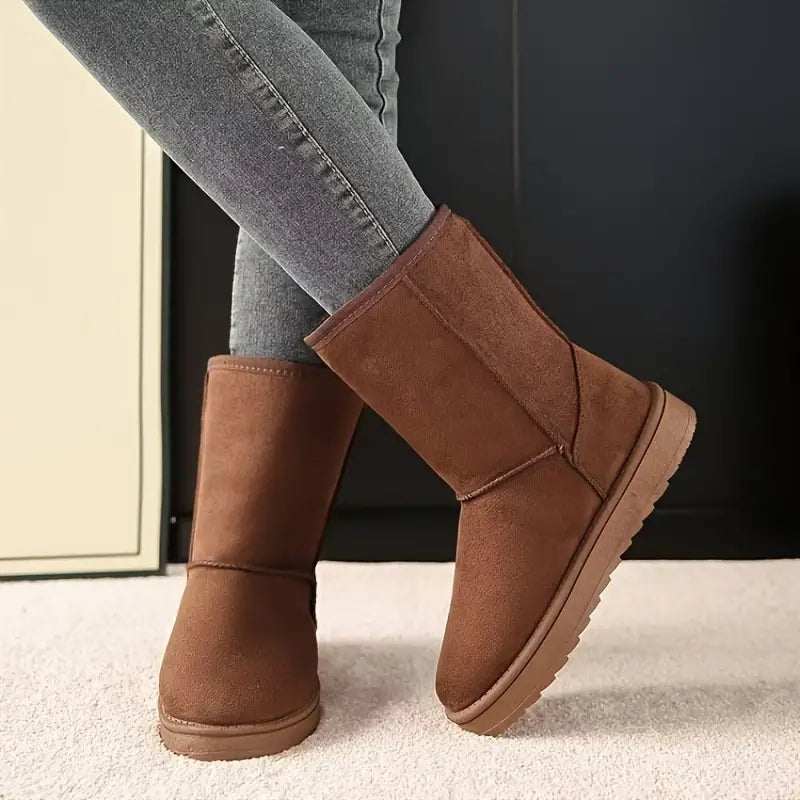Rosa | Botas de invierno cálidas y acogedoras para mujer