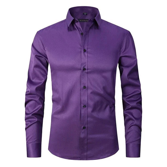Jamie | Camisa elástica que no necesita planchado