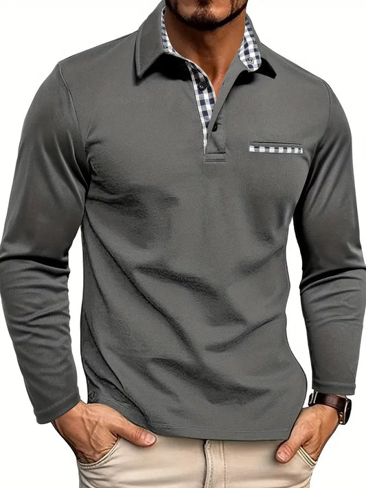 Smart Casual Long-Sleeve Polo