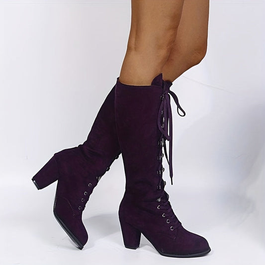 Lucia - Botas Altas de Moda