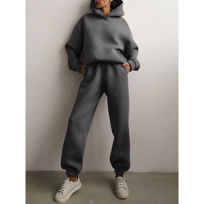 Harper | Conjunto informal holgado de dos piezas para mujer