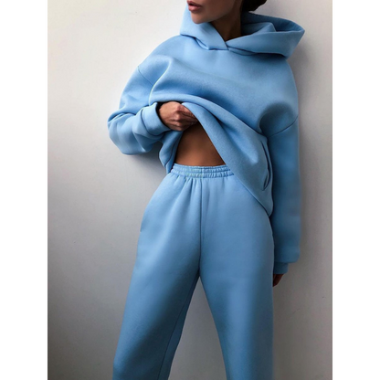 Harper | Conjunto informal holgado de dos piezas para mujer