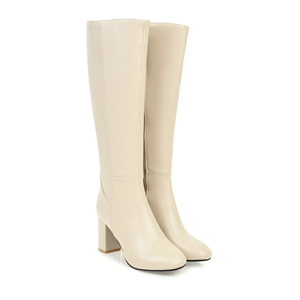 Women’s Elegant High Heel Knee Boots
