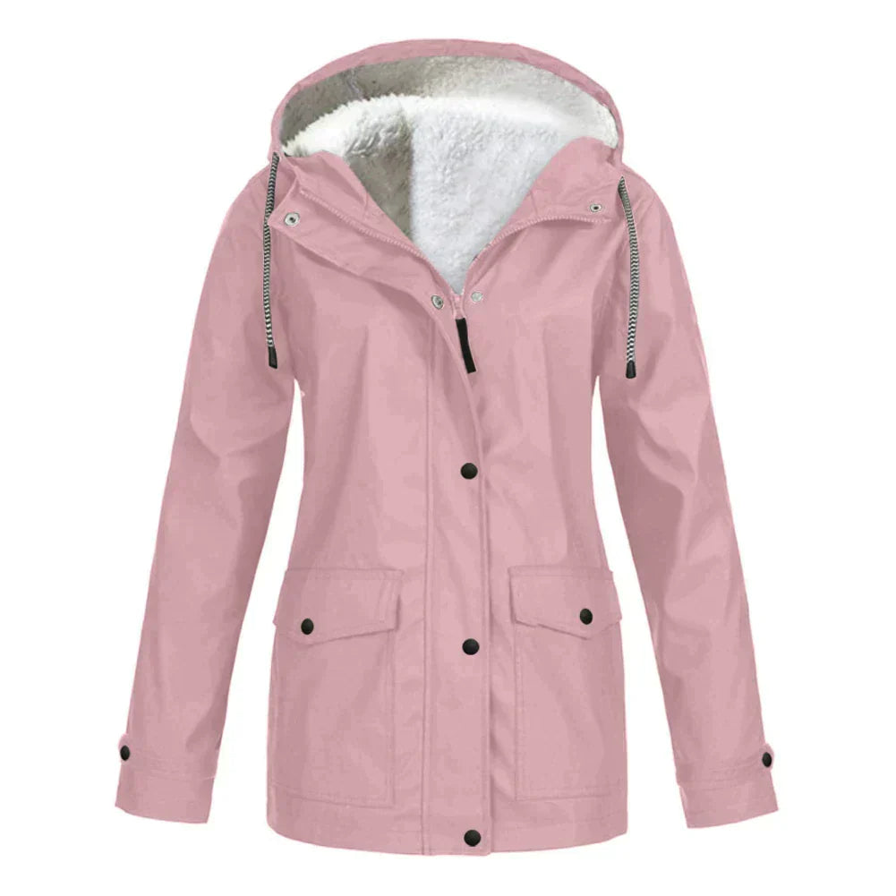 Kaitlyn | Parka de invierno con forro de piel para mujer