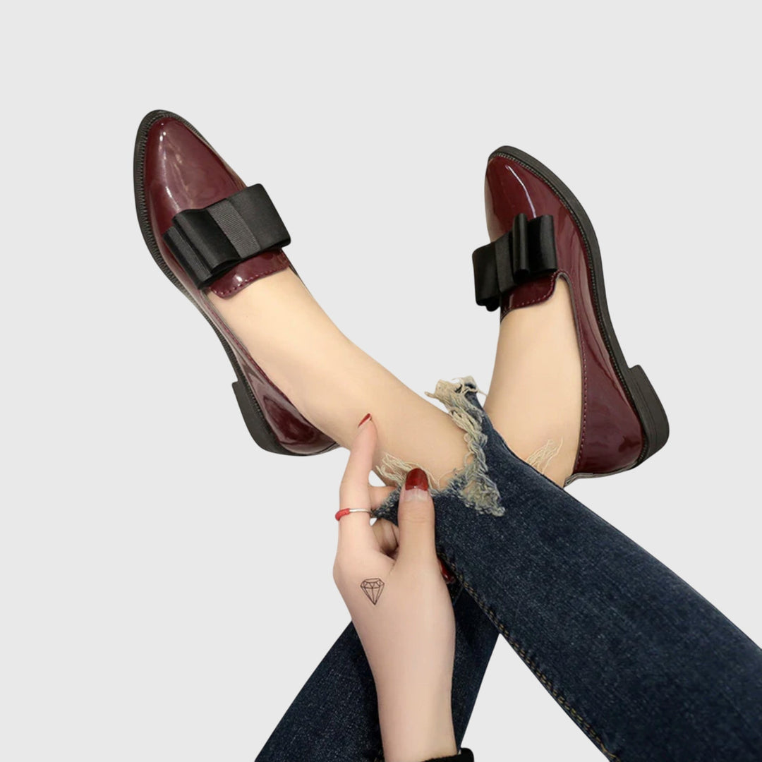 Timeless Rounded Toe Comfort Real Leather Loafers
