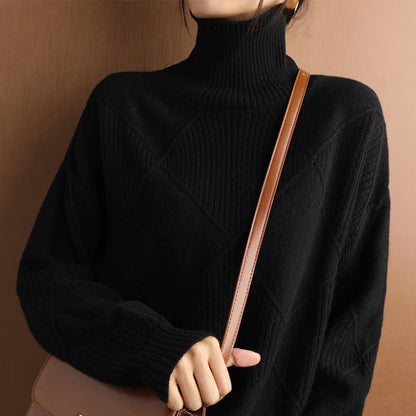 Natalie | Women’s Cozy Oversized Ribbed Knit Sweater