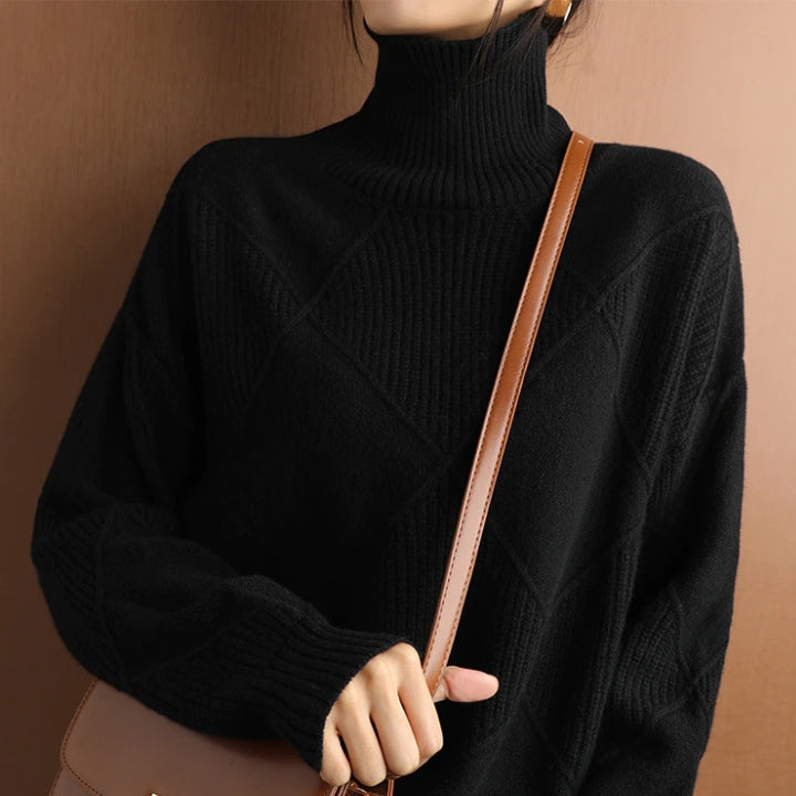 Women’s Cozy Oversized Ribbed Knit Sweater