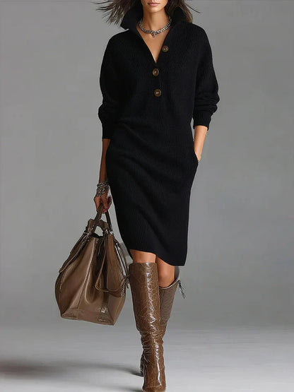 Judi | Elegante vestido de suéter