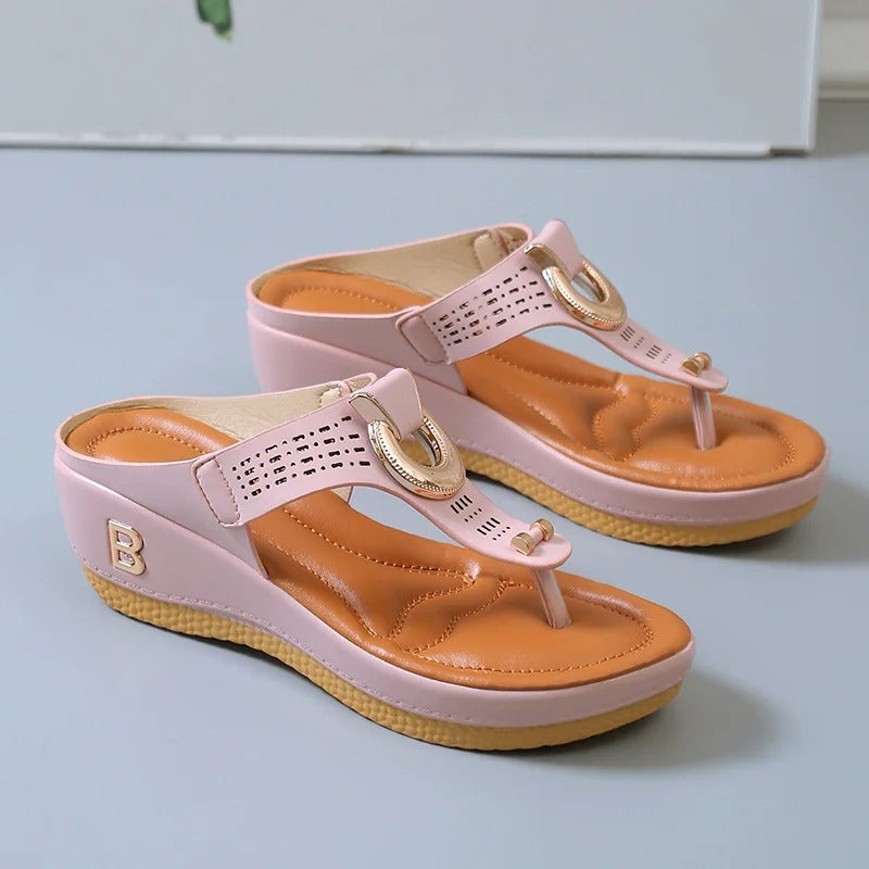Alicante Soft Cushioned Wedge Sandals