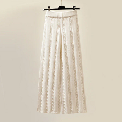 Donna | Conjunto de tres piezas de ropa de estar por casa acogedor de invierno para mujer